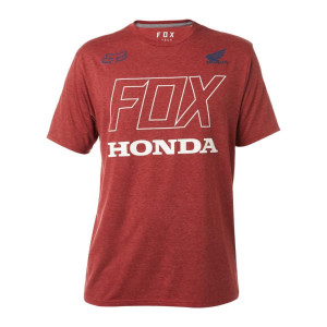 Fox T-Shirt Honda Tech Rot Größe L