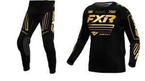 FXR Clutch Combo (Hose + Shirt) Schwarz Gold