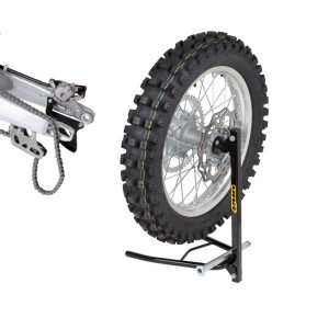 Motorrad Rad Ständer Schwarz