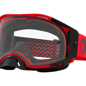 Oakley Airbrake Brille Moto Rot