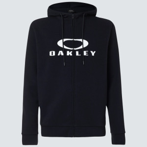 Oakley Bark Zip Hoodie Pullover Schwarz