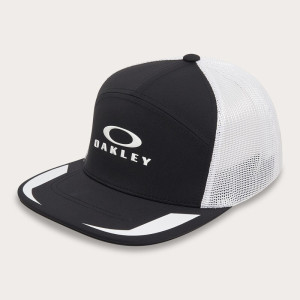 OAKLEY Podium Trucker Cap Schwarz Weiß