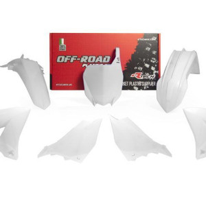 Plastik Kit Weiß Yamaha YZ 125, 250 2022-