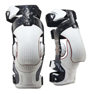 POD K8 Knieorthesen 3.0 Carbon Weiß