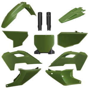 Polisport Full Plastik Kit Husqvarna TC, FC 2023-2024 Grün