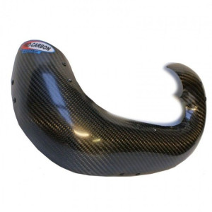 Pro Carbon Auspuffschutz KTM SX 65 2009-