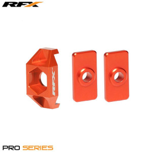 RFX Achsblöcke Orange KTM SX 50 2009-