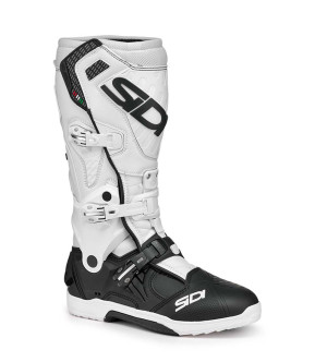 Sidi Crossair Stiefel Schwarz Weiß