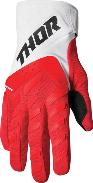 Thor Spectrum Kinder Handschuhe Rot Weiß