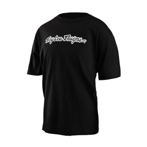 TLD Signature T-Shirt Schwarz Größe S
