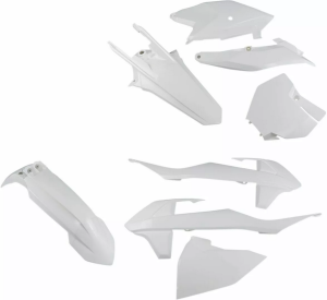 UFO KTM Plastik-Kit Weiß SX 85 2018-2024