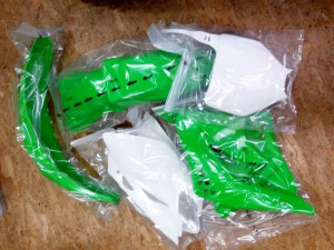 UFO Plastiksatz Kawasaki KXF 450 2008