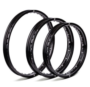 X-Grip Felgenring Schwarz Universal passend 18" / 19" / 21"