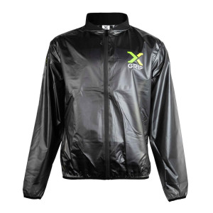 X-Grip Regenjacke Raceshield Schwarz