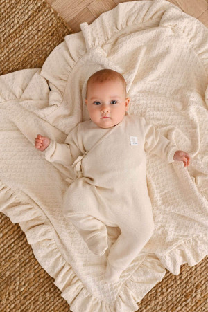 Niemowlęcy pajacyk kopertowy - baby natural