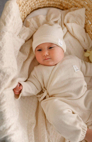 Niemowlęcy rampers kopertowy - baby natural