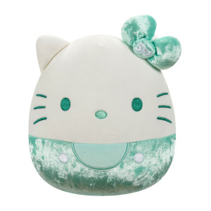 Squishmallows Sanrio 50lecie Hello Kitty zielony 20cm