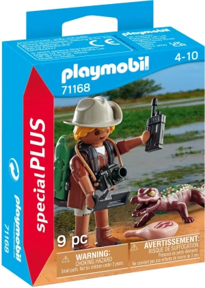 Playmobil 71168 Badacz z aligatorem