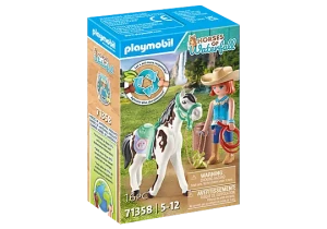 Playmobil 71358 Ellie i Sawdust ćwiczące western riding