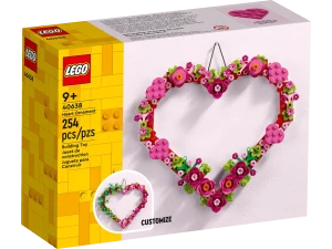 LEGO Flowers 40638 Ozdoba w kształcie serca