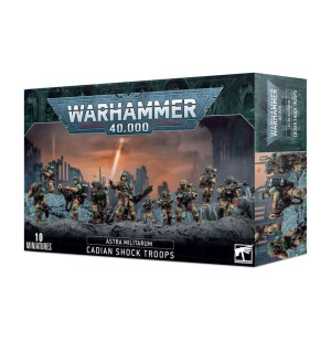 Warhammer 40000: Astra Militarium - Cadian Shock Troops