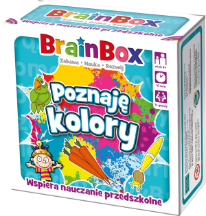 BrainBox Poznaję kolory - Rebel