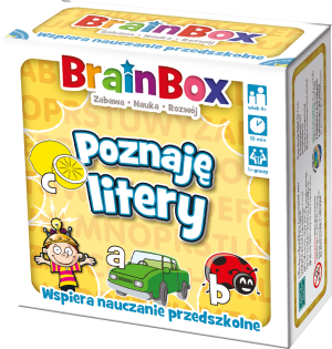BrainBox Poznaję litery - Rebel