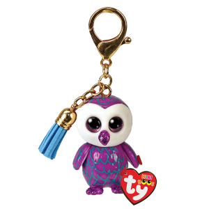 Beanie Boos TY brelok purpurowa sowa Moonlight