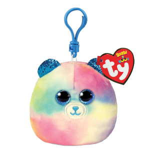 Beanie Boos Ty Squishy Beanies HOPE - pastelowy niedźwiedź brelok