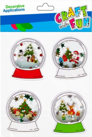 Naklejki Eva Kula Boże Narodzenie - CRAFT WITH FUN