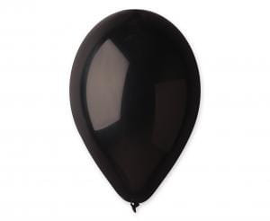 Balony Premium czarne, 10"/ 10 szt GODAN