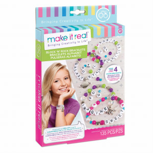 Make It Real - Block & Rock bransoletki z literami