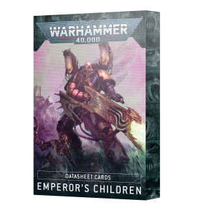 Warhammer 40000: Emperor's Children - Datasheet Cards