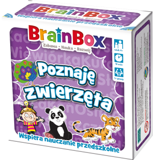 BrainBox - Poznaje zwierzęta - Rebel