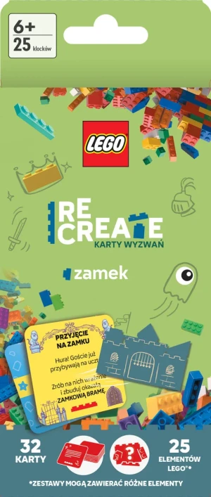 Lego Recreate. Karty Wyzwań. Zamek