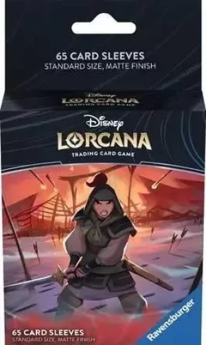 Disney Lorcana: Rise of the Floodborn - Mulan Card Sleeves - koszulki na karty