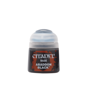 Citadel Colour: Base - Abaddon Black (12 ml)