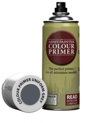 The Army Painter: Colour Primer - Uniform Grey - Farba w sprayu