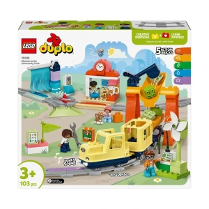 LEGO DUPLO 10428 Duży interaktywny pociąg miejski