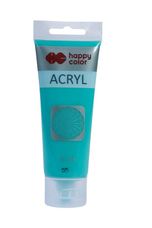Farba akrylowa 75ml Szmaragd nr.55 - Happy Color