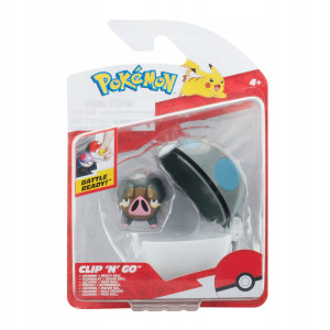 Pokemon Clip And Go Lechonk + Heavy Ball Seria 18