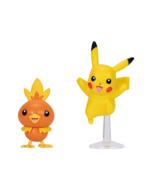 Figurki Bitewne Pokemon Pikachu + Torchic Seria 4
