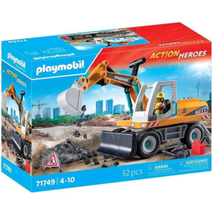 Playmobil Action Heroes 71749 Duża koparka