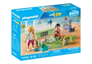 Playmobil My Life 71753 Dziewczynki z królikami