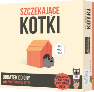 Eksplodujące Kotki: Szczekające Kotki (nowa edycja) dodatek do gry - Rebel