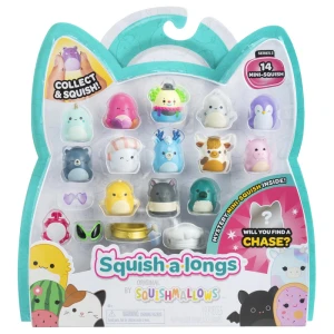 Squishmallows – Zestaw 14 figurek Squish-a-Longs Seria 2 Zestaw 1