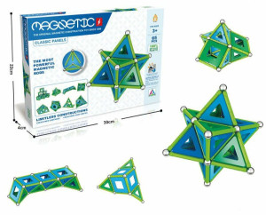 Klocki magnetyczne 65 el. - SharkToys