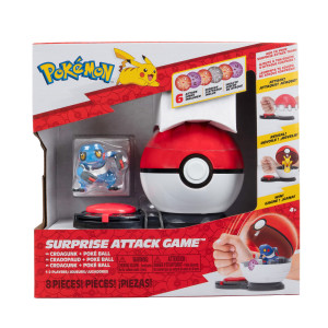 Pokemon Surprise Attack Games Croagunk i Poke Ball