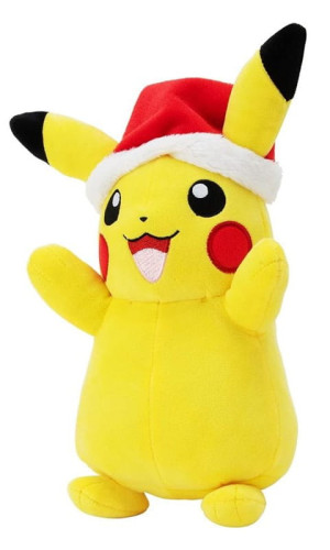 Pokémon plusz świąteczny Pikach 20 cm
