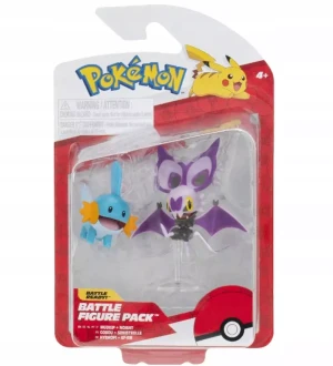 Pokémon figurki Mudkip + Noibat